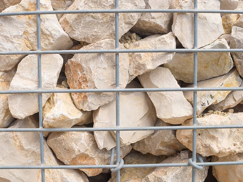 Gabions for protecting against erosion